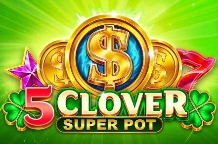 Clover Super Pot Slot Logo