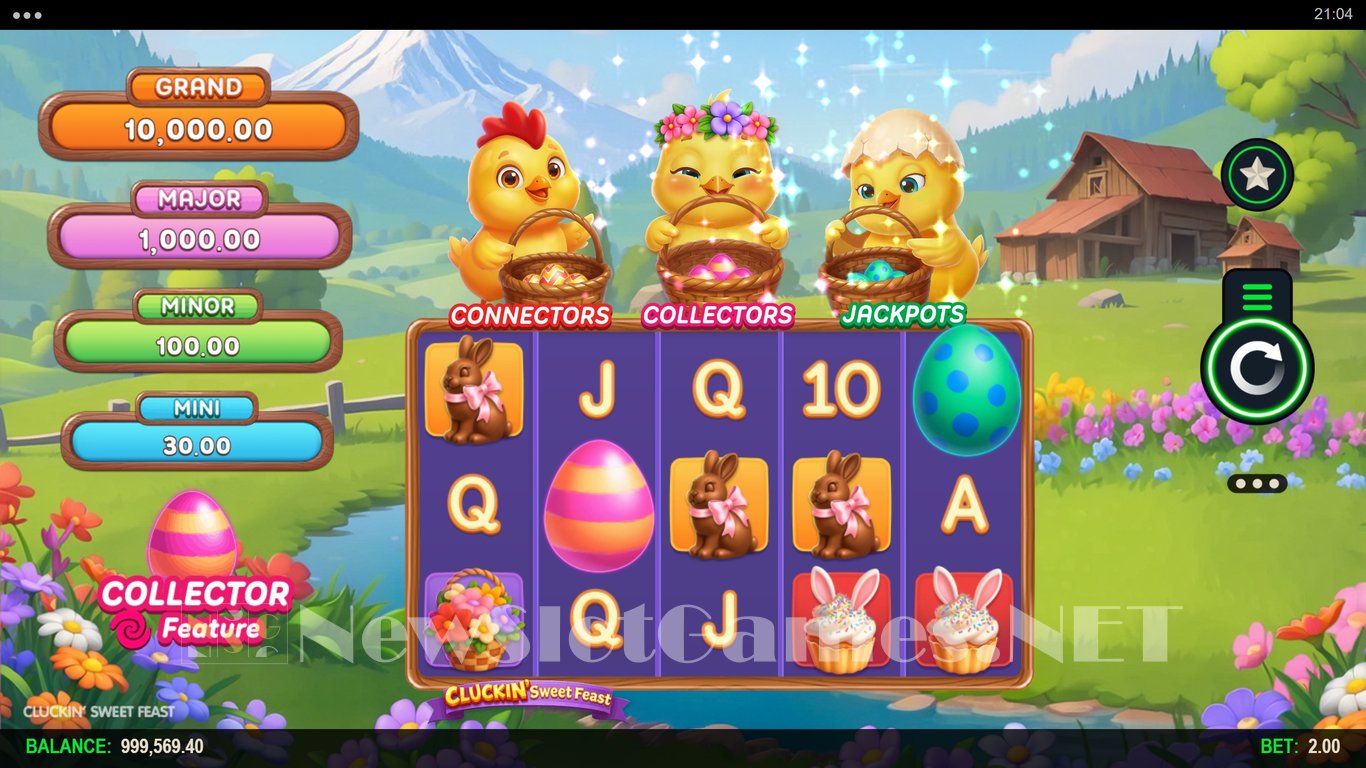 Cluckin Sweet Feast Slot Slot Image in Demo - pic. 2