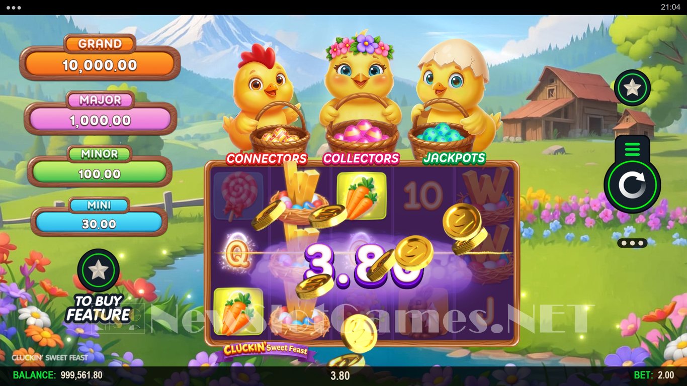 Cluckin Sweet Feast Slot Slot Image in Demo - pic. 5