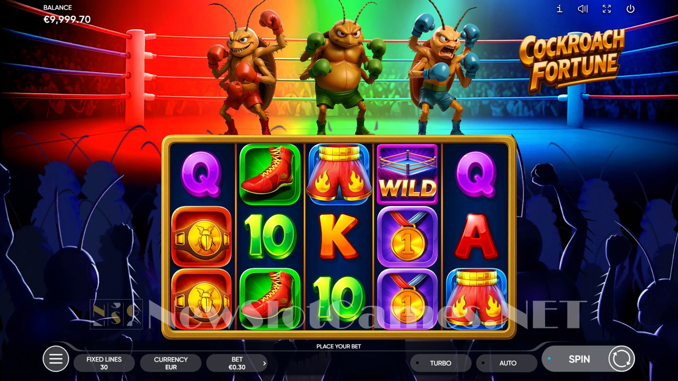 Cockroach Fortune Slot Demo Image