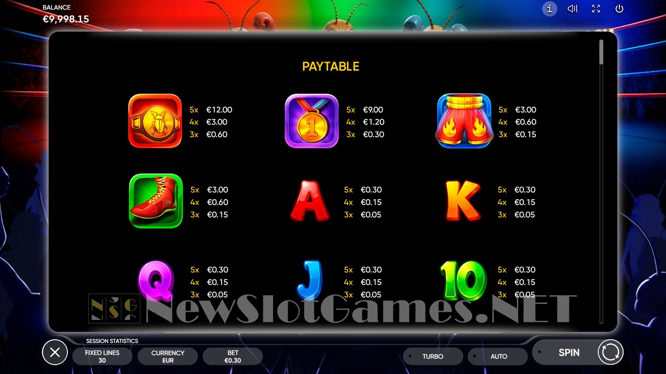 Cockroach Fortune Slot Slot Image in Demo - pic. 5
