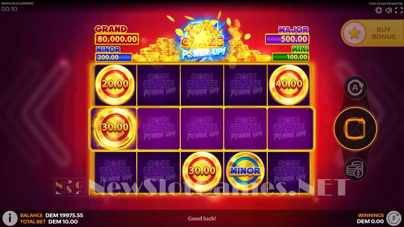 Coin Craze PowerUp Slot Slot Image in Demo - pic. 2