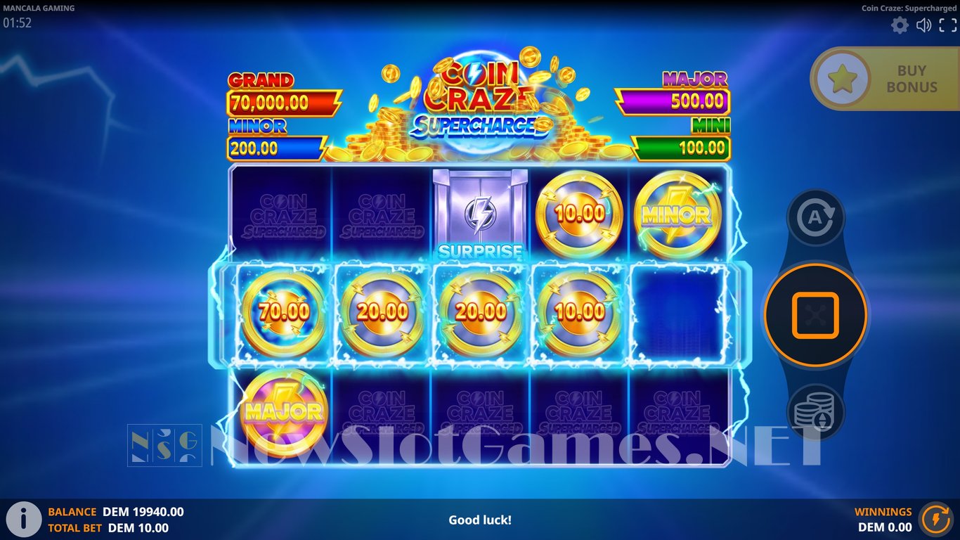 Coin Craze Supercharged Slot Slot Image in Demo - pic. 3