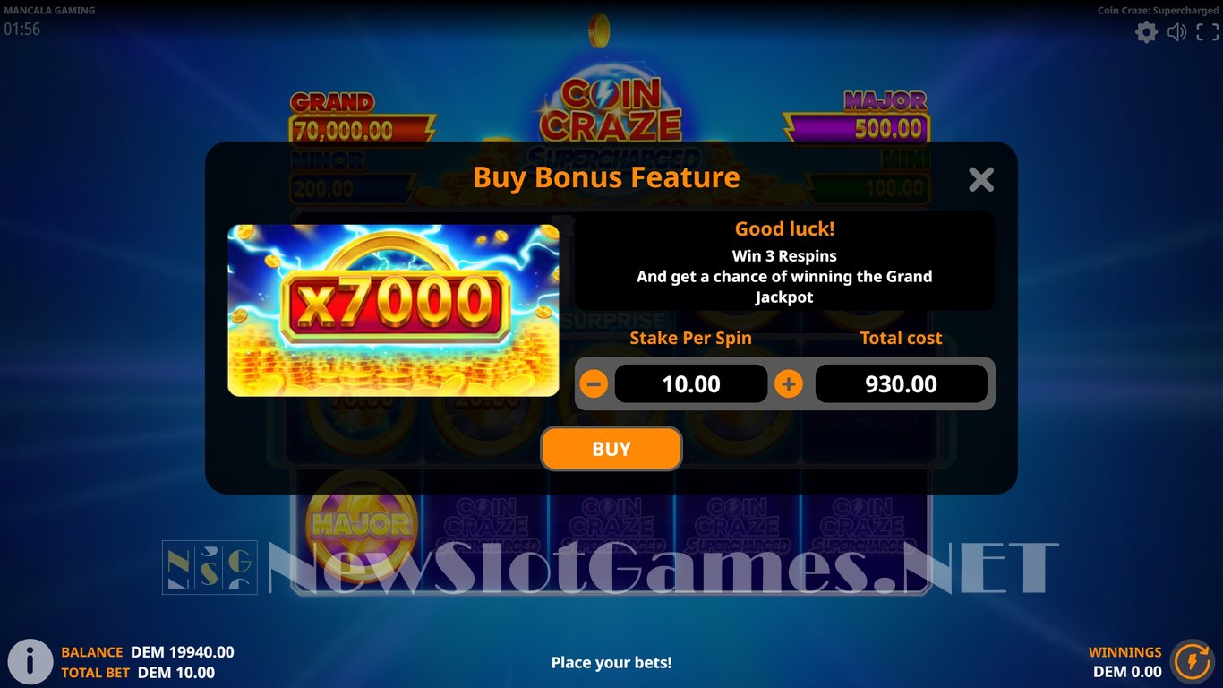 Coin Craze Supercharged Slot Slot Image in Demo - pic. 4
