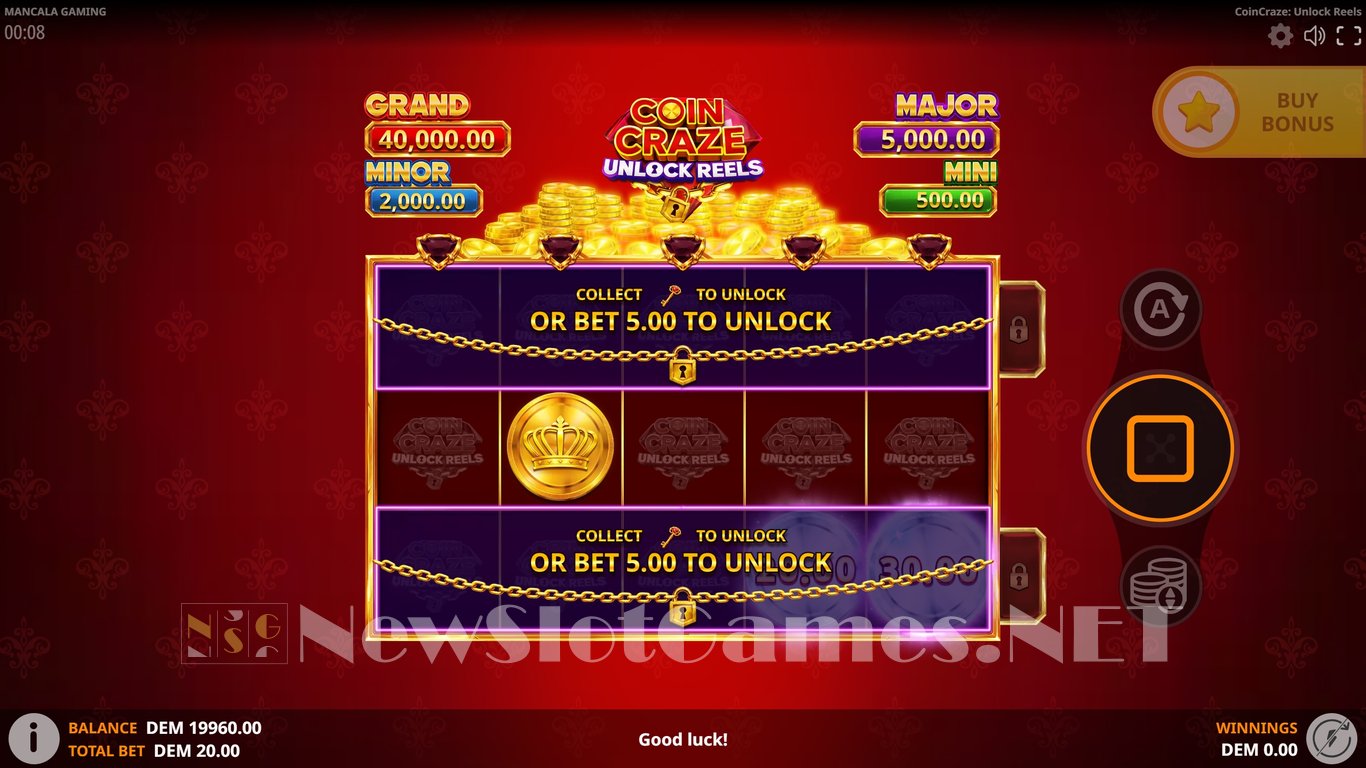 Coin Craze Unlock Reels Slot Slot Image in Demo - pic. 2