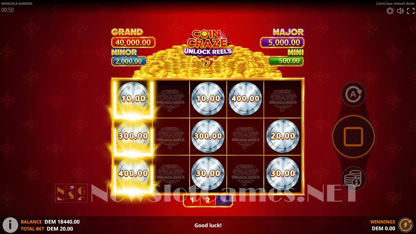 Coin Craze Unlock Reels Slot Slot Image in Demo - pic. 6