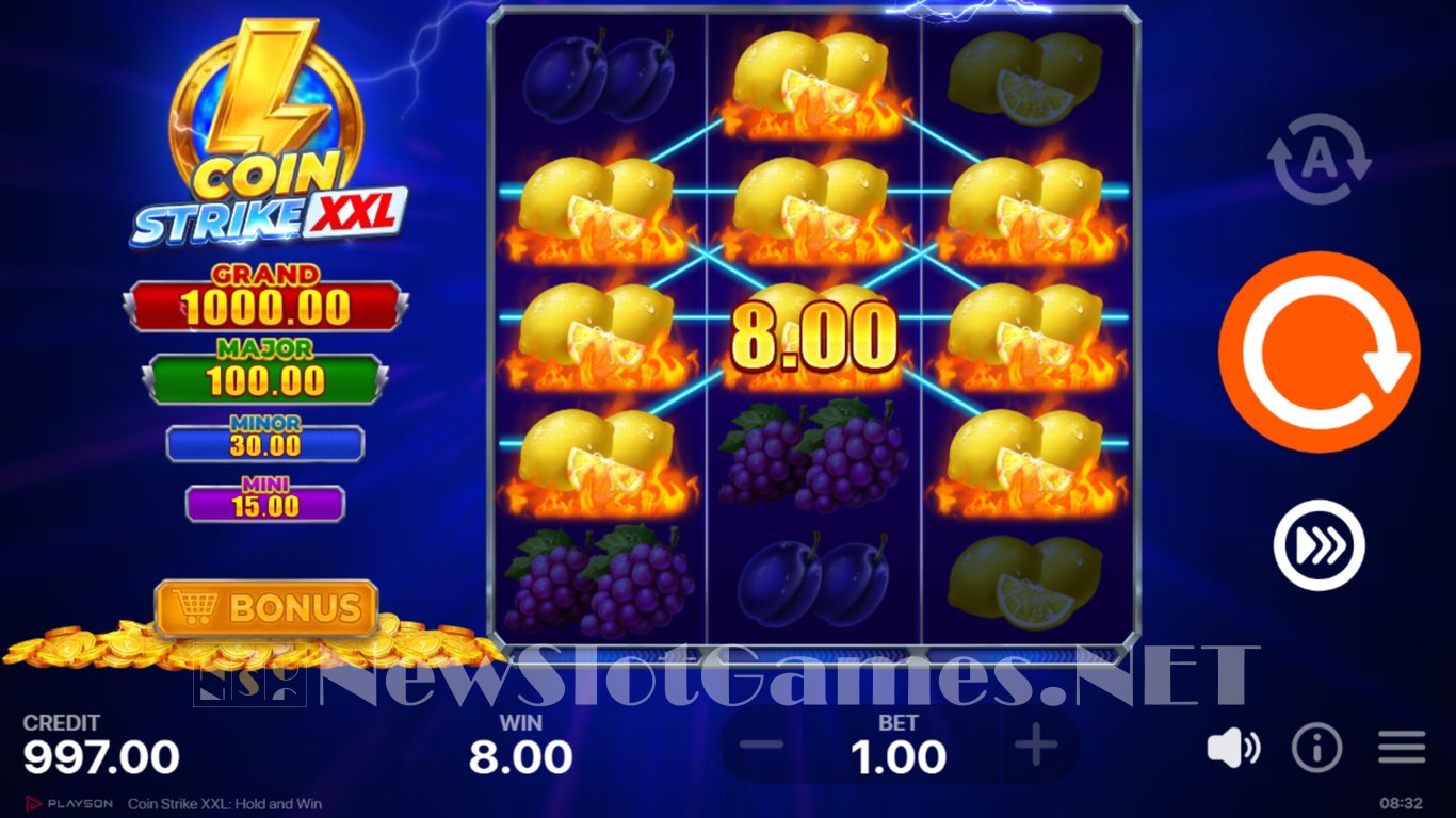 Coin Strike XXL Hold and Win Slot Slot Image in Demo - pic. 3