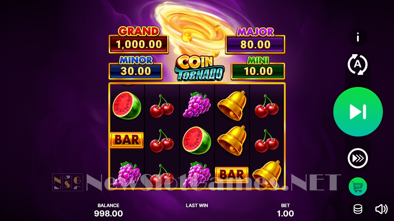 Coin Tornado Slot Demo Image