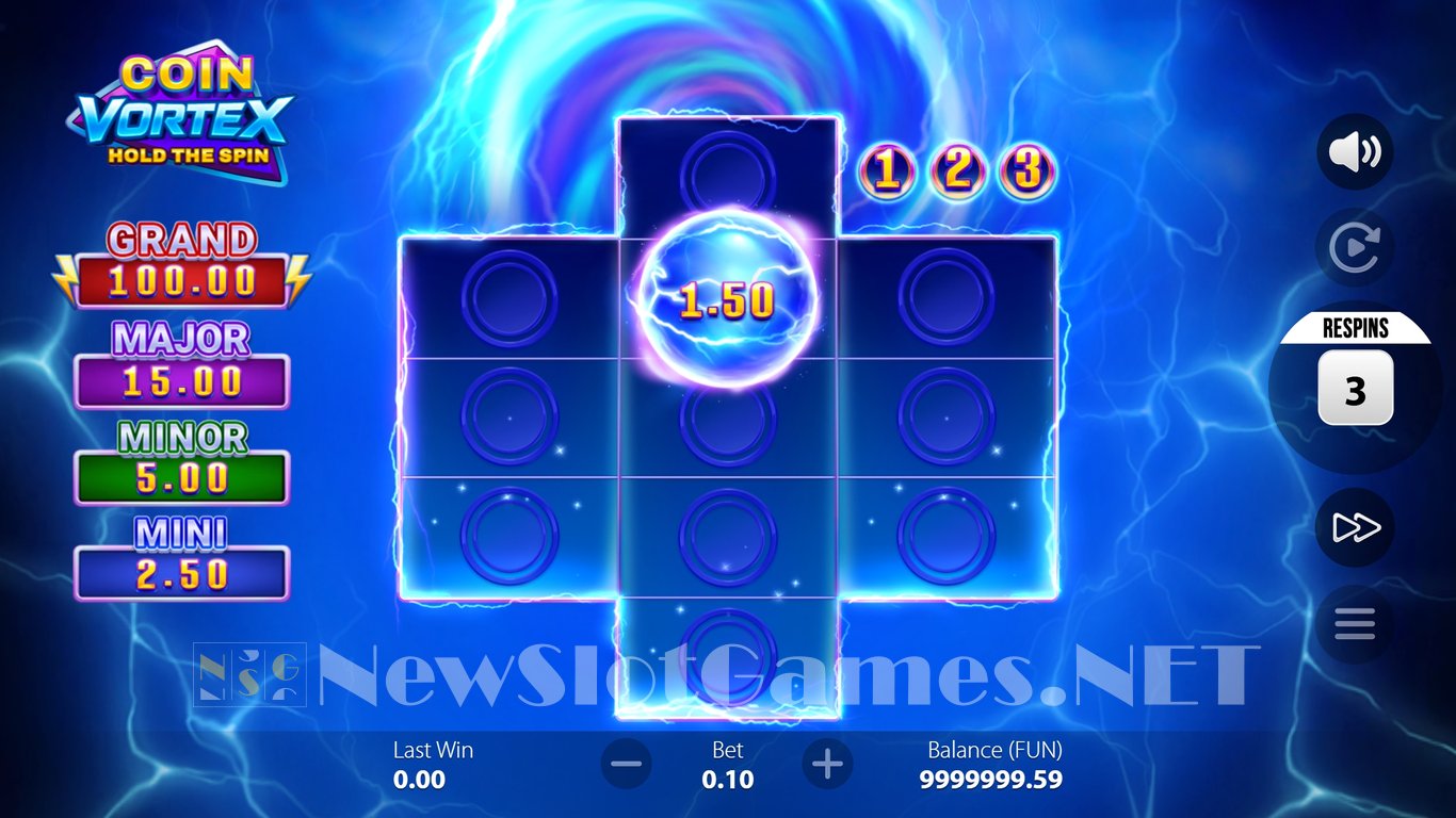 Coin Vortex Hold the Spin Slot Slot Image in Demo - pic. 3