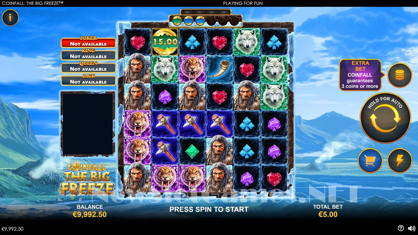 CoinFall The Big Freeze Slot Slot Image in Demo - pic. 2