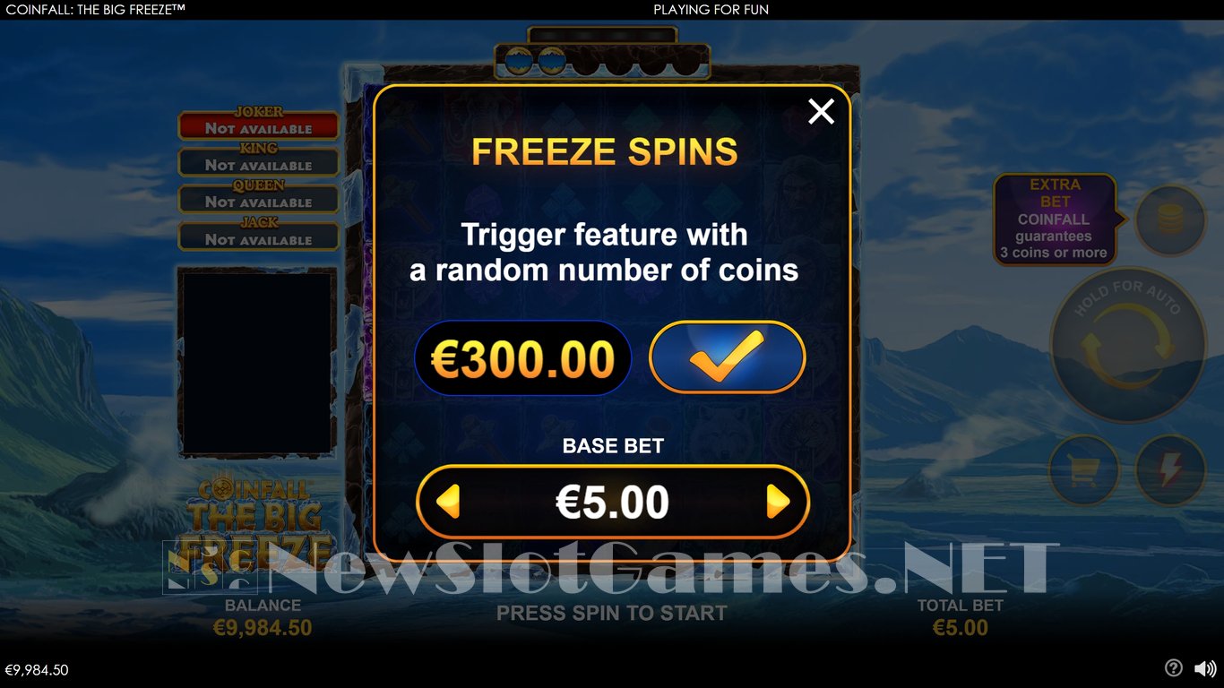 CoinFall The Big Freeze Slot Slot Image in Demo - pic. 4
