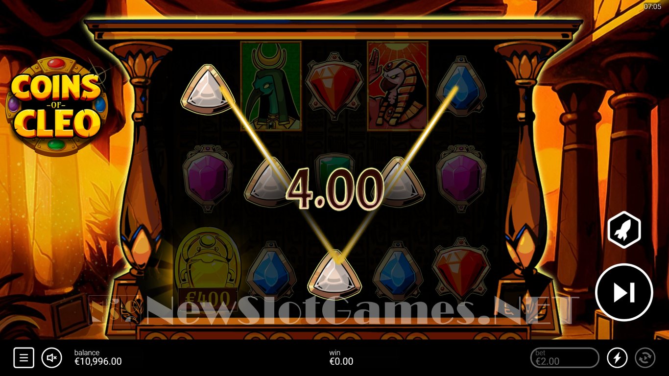 Coins of Cleo Slot Slot Image in Demo - pic. 2