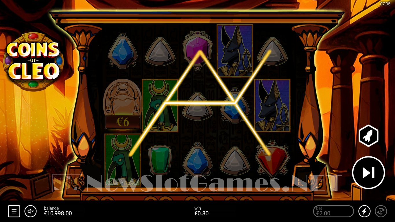 Coins of Cleo Slot Slot Image in Demo - pic. 3