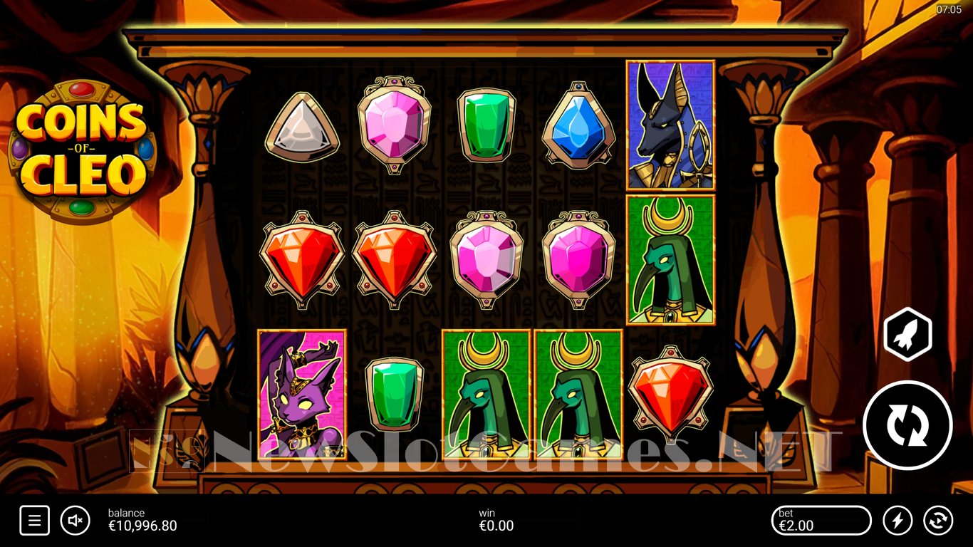 Coins of Cleo Slot Slot Image in Demo - pic. 4