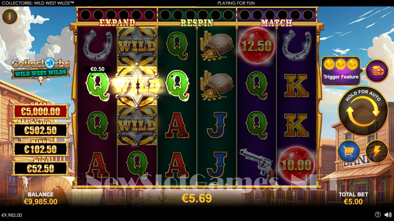 CollectOrbs Wild West Wilds Slot Slot Image in Demo - pic. 3