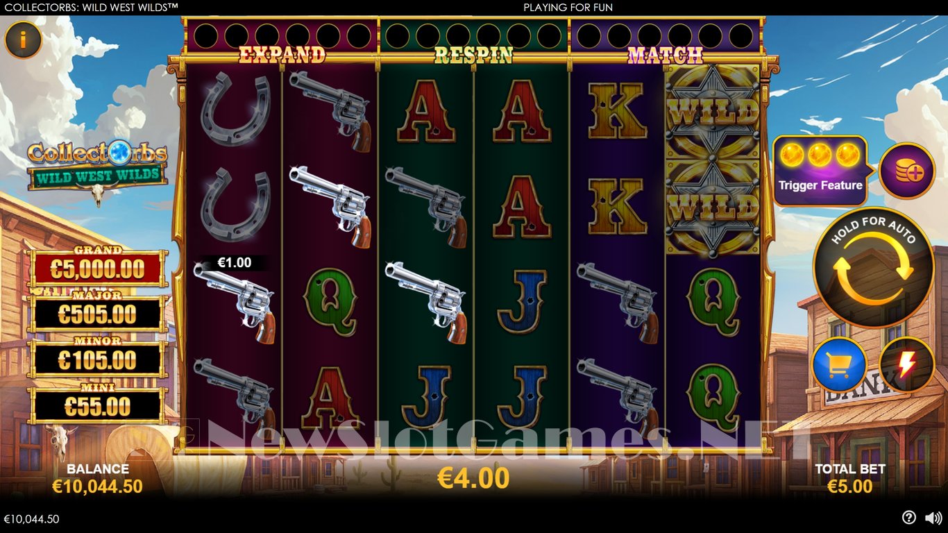 CollectOrbs Wild West Wilds Slot Slot Image in Demo - pic. 4