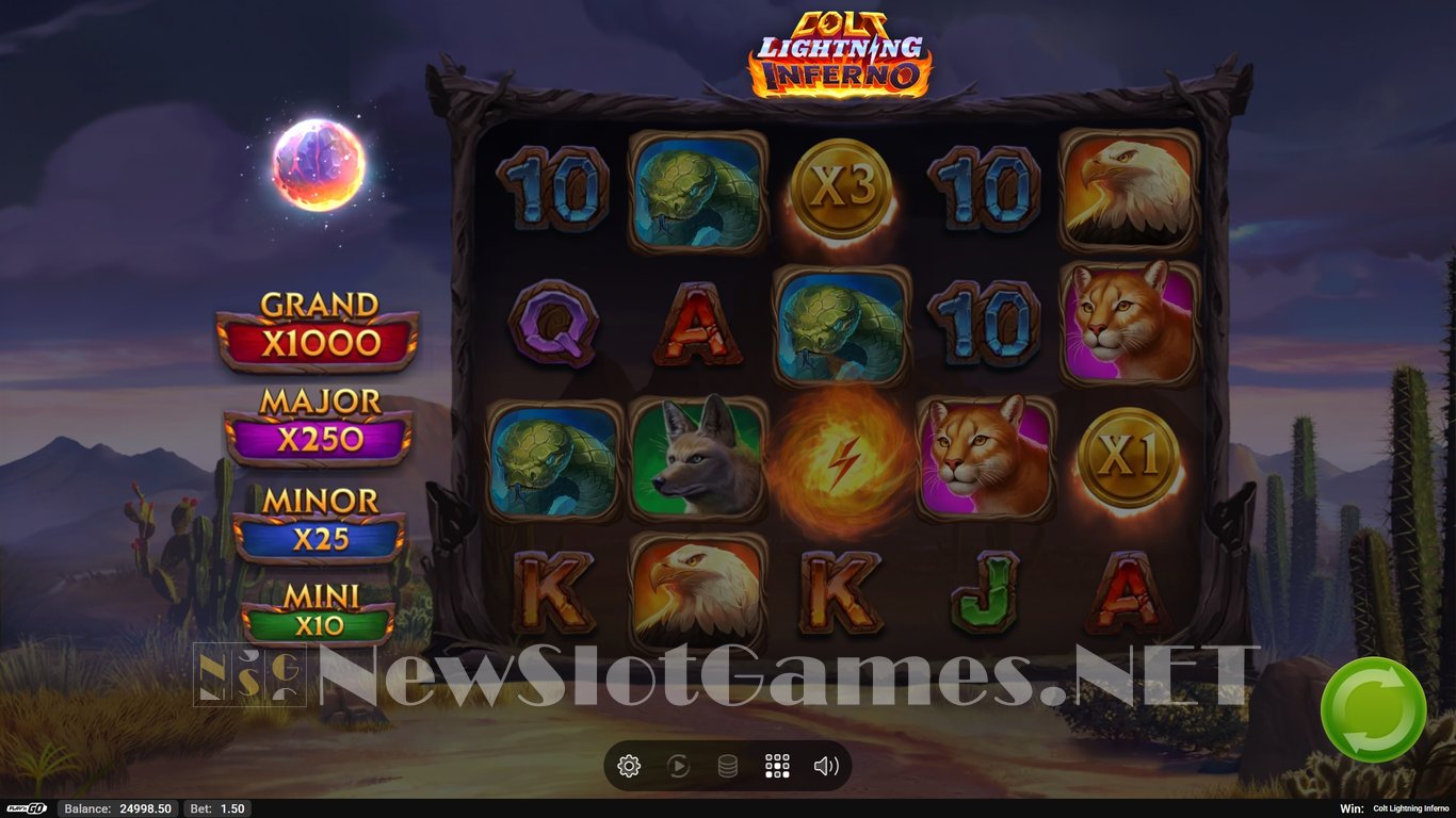 Colt Lightning Inferno Slot Demo Image