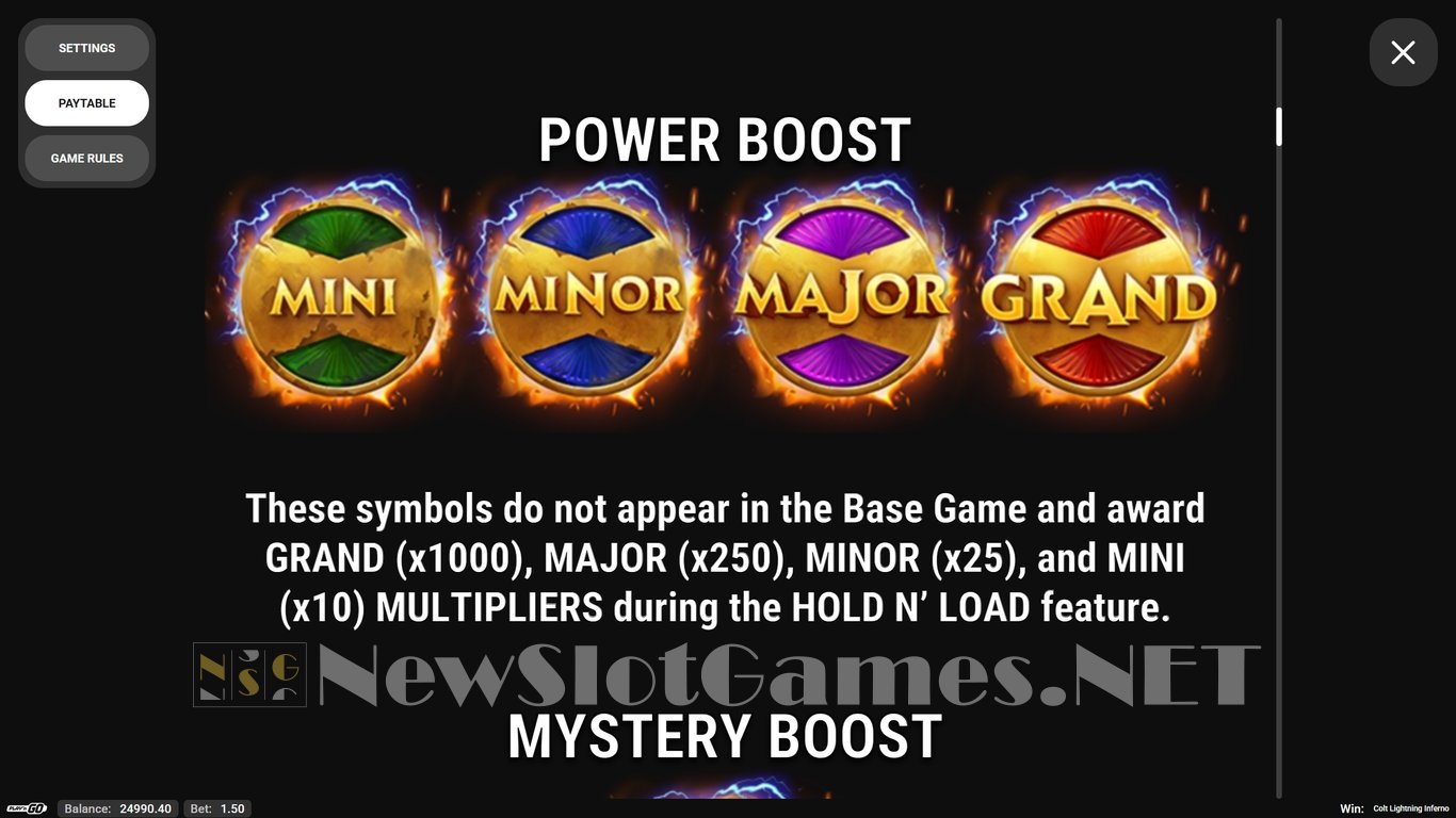 Colt Lightning Inferno Slot Slot Image in Demo - pic. 7