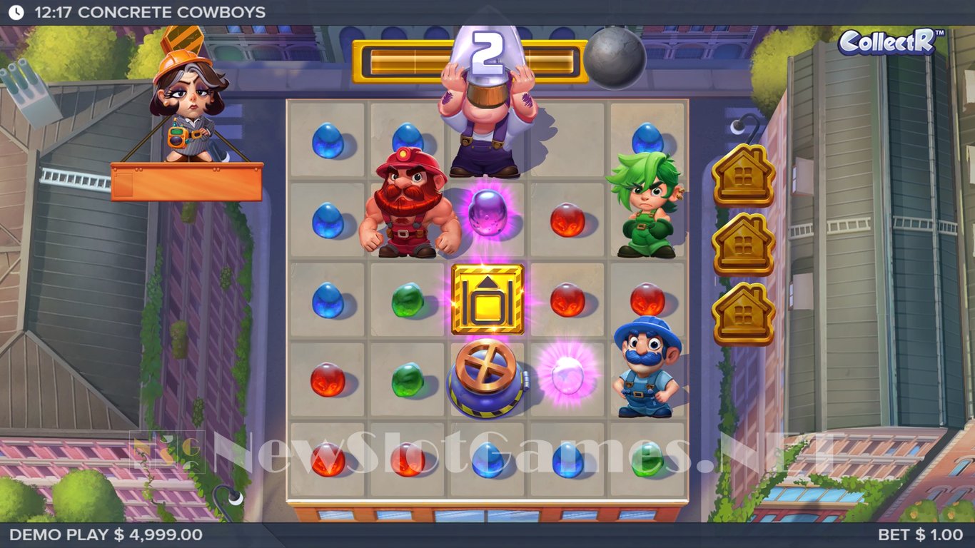 Concrete Cowboys Slot Demo Image