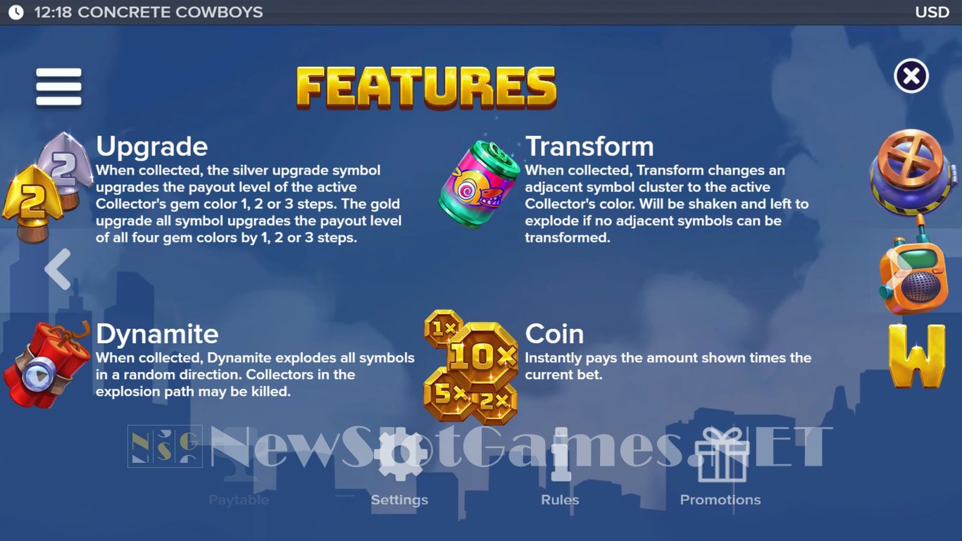 Concrete Cowboys Slot Slot Image in Demo - pic. 7