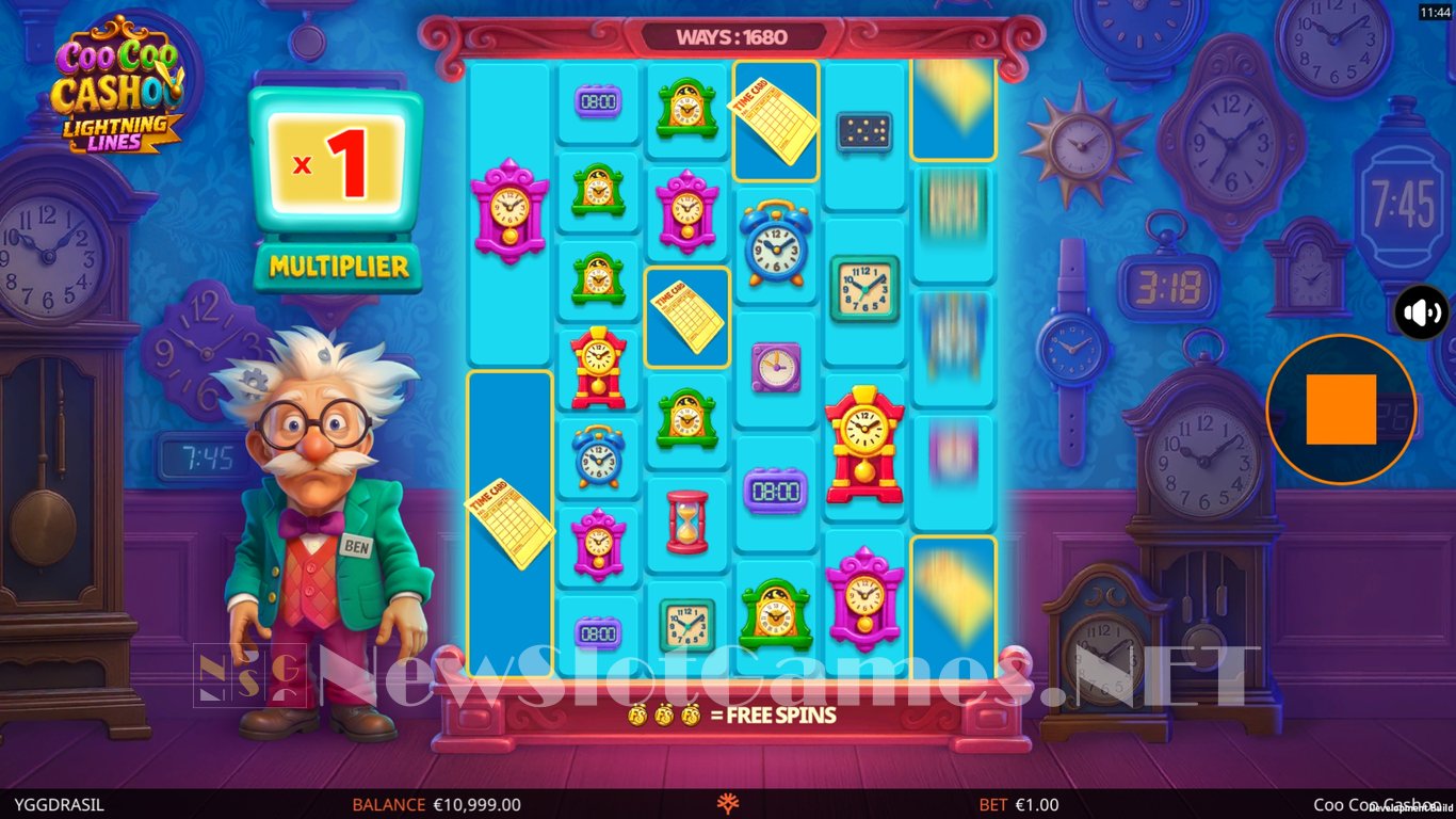 Coo Coo Cashoo Lightning Lines Slot Demo Image