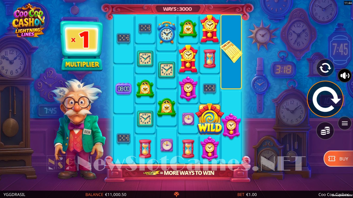Coo Coo Cashoo Lightning Lines Slot Slot Image in Demo - pic. 3