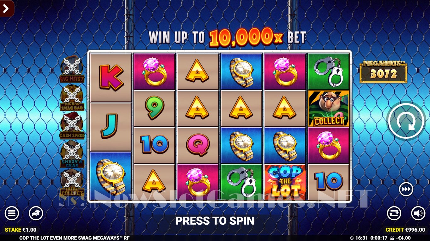 Cop The Lot Megaways Even More Swag Slot Slot Image in Demo - pic. 2