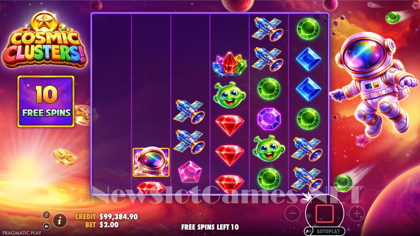 Cosmic Clusters! Slot Slot Image in Demo - pic. 6
