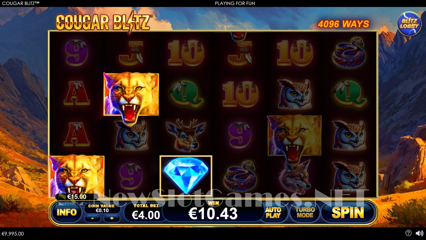 Cougar Blitz Slot Slot Image in Demo - pic. 3