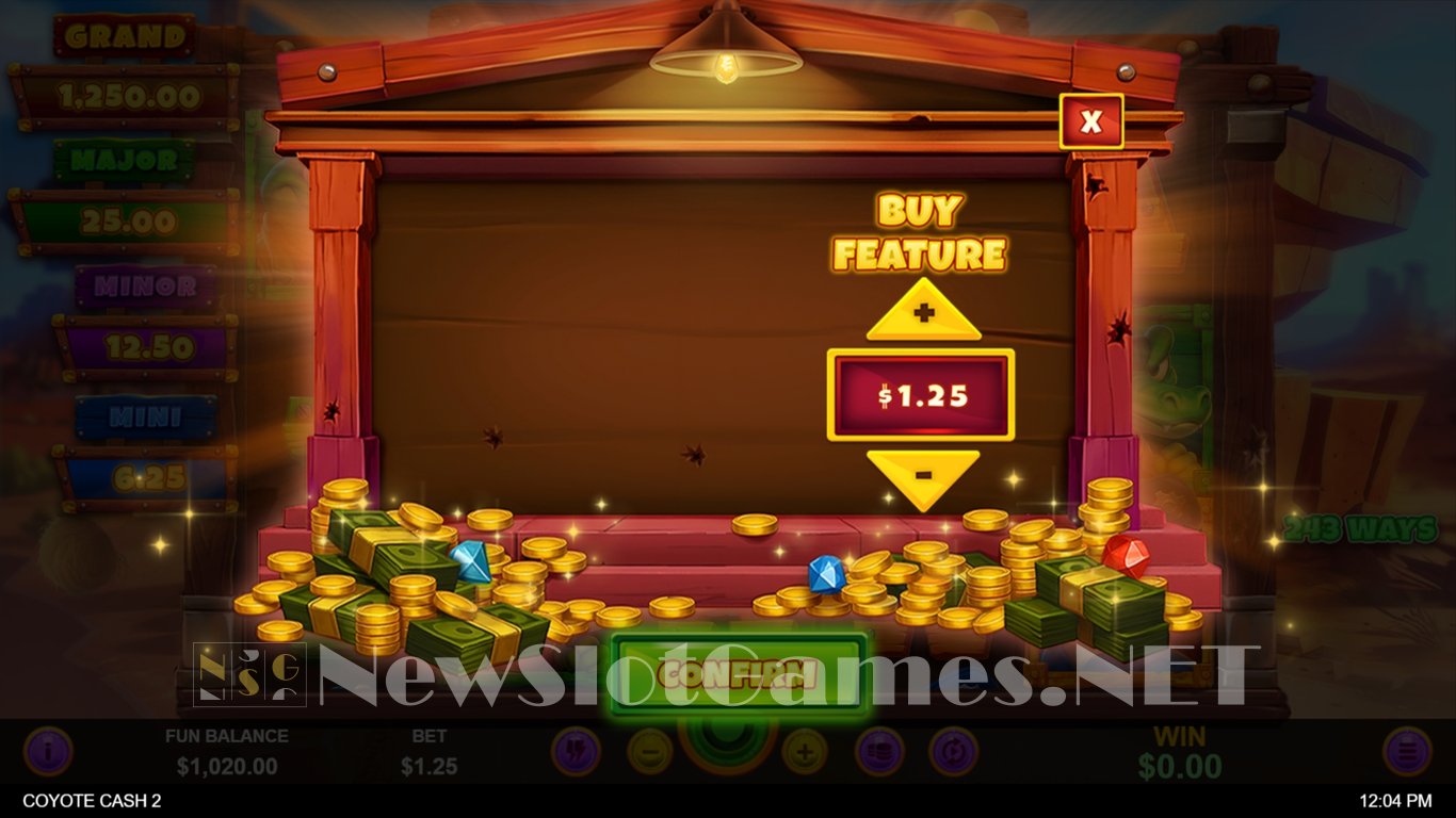 Coyote Cash 2 Slot Slot Image in Demo - pic. 5