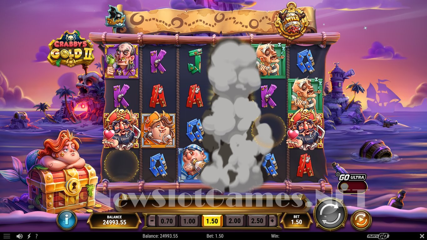 Crabbys Gold 2 Slot Demo Image