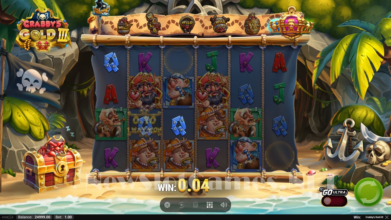 Crabbys Gold 3 Slot Demo Image