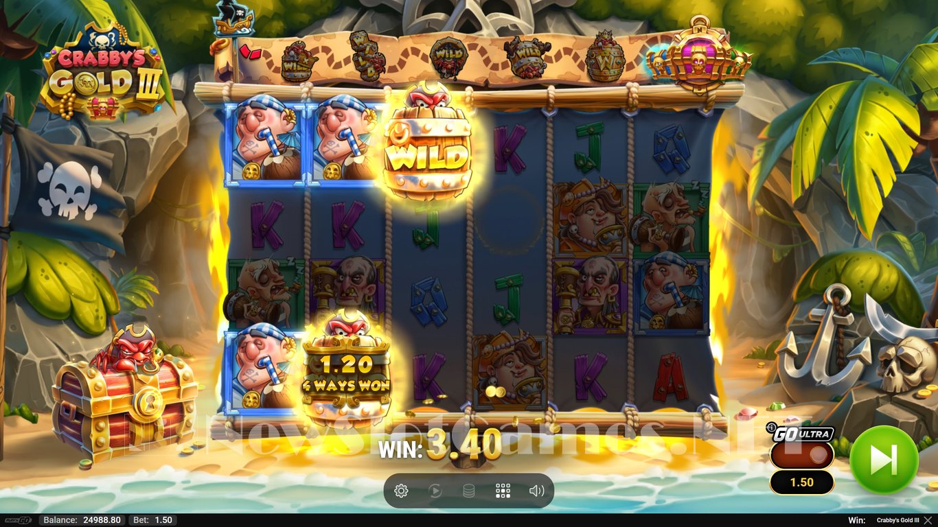 Crabbys Gold 3 Slot Slot Image in Demo - pic. 6
