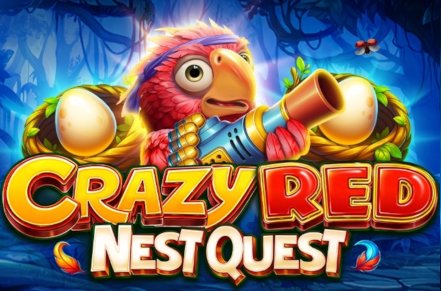 Crazy Red Nest Quest Slot Logo