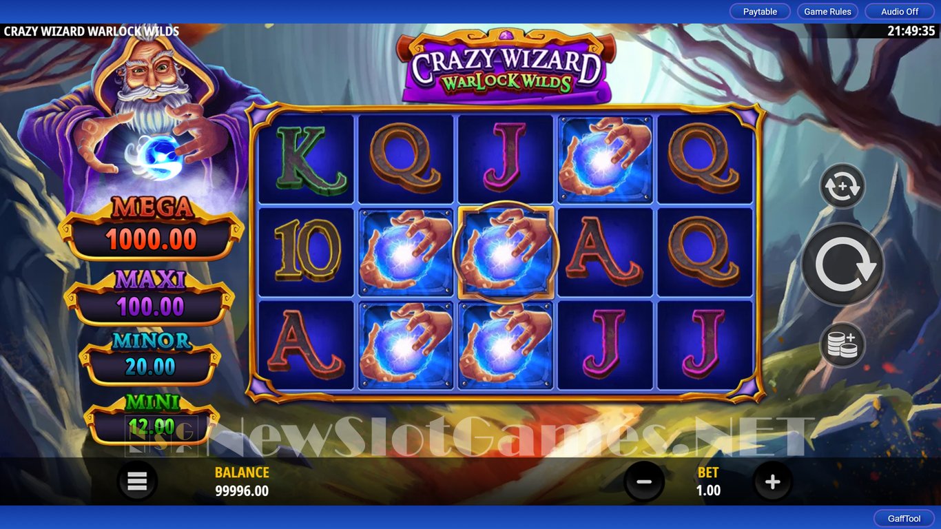 Crazy Wizard Warlock Wilds Slot Slot Image in Demo - pic. 3