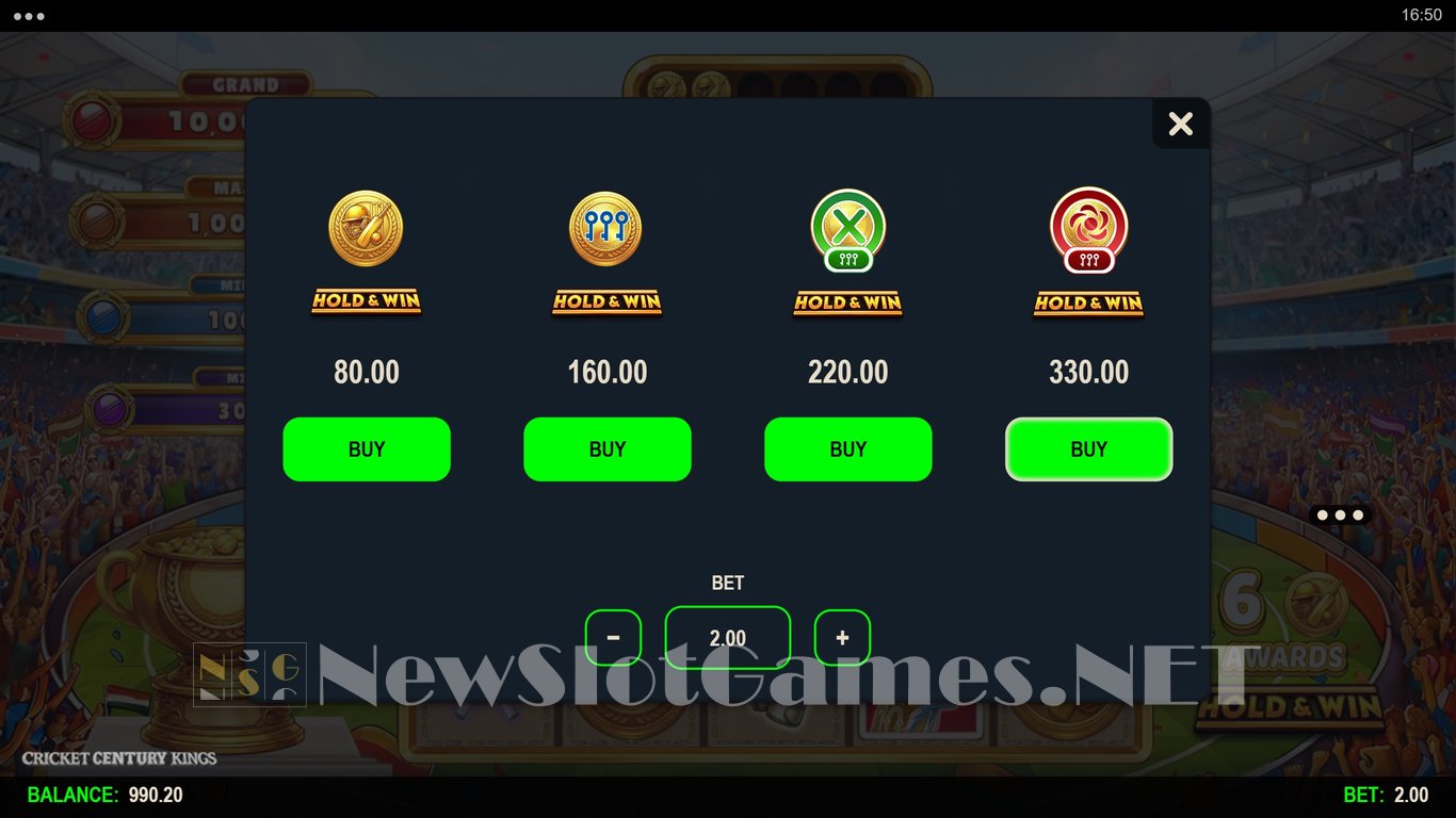 Cricket Century Kings Slot Slot Image in Demo - pic. 5