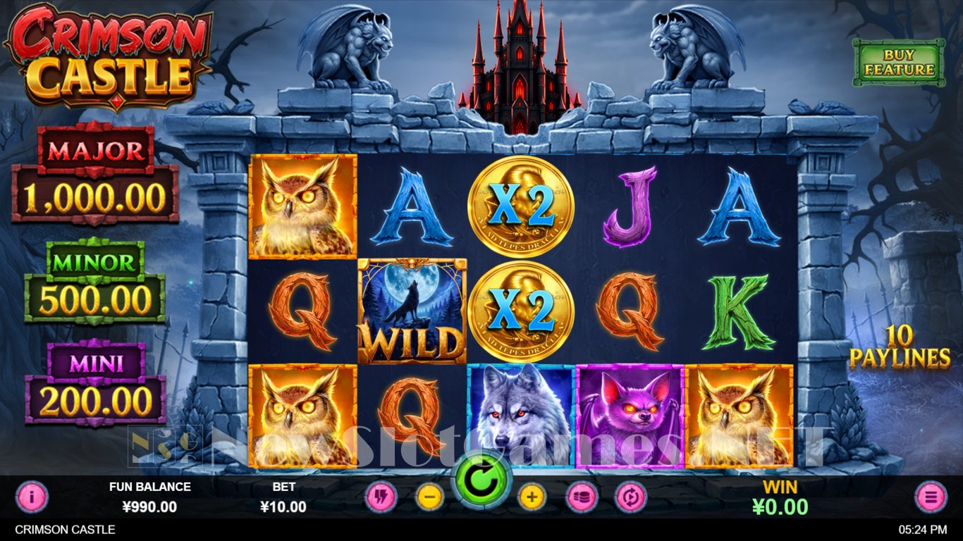 Crimson Castle Slot Demo Image
