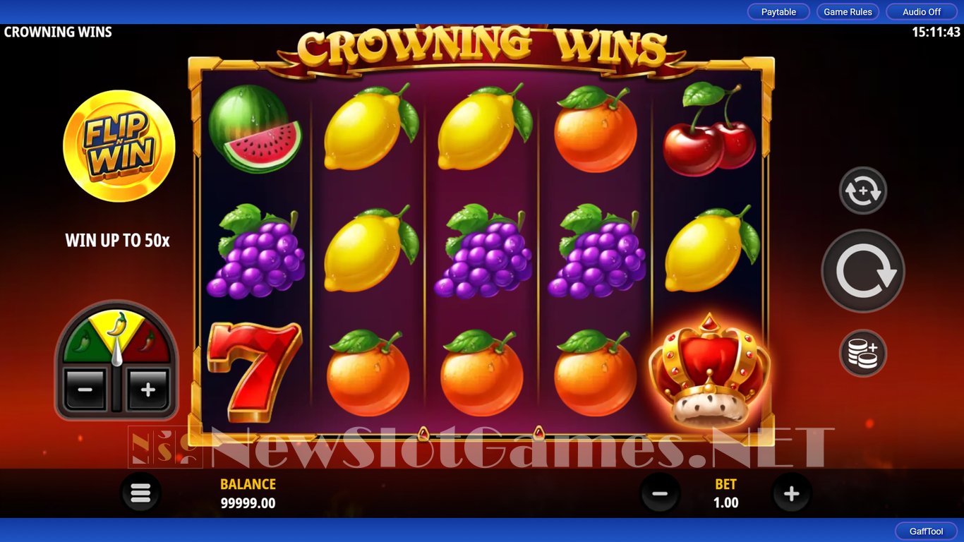 Crowning Wins Slot Demo Image
