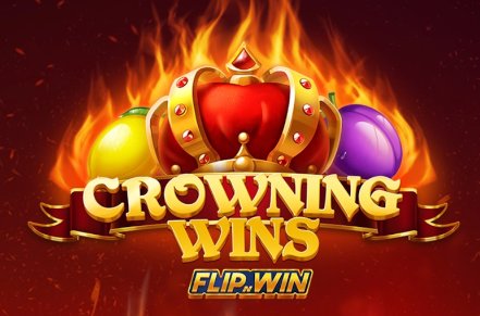 Crowning Wins Slot Logo