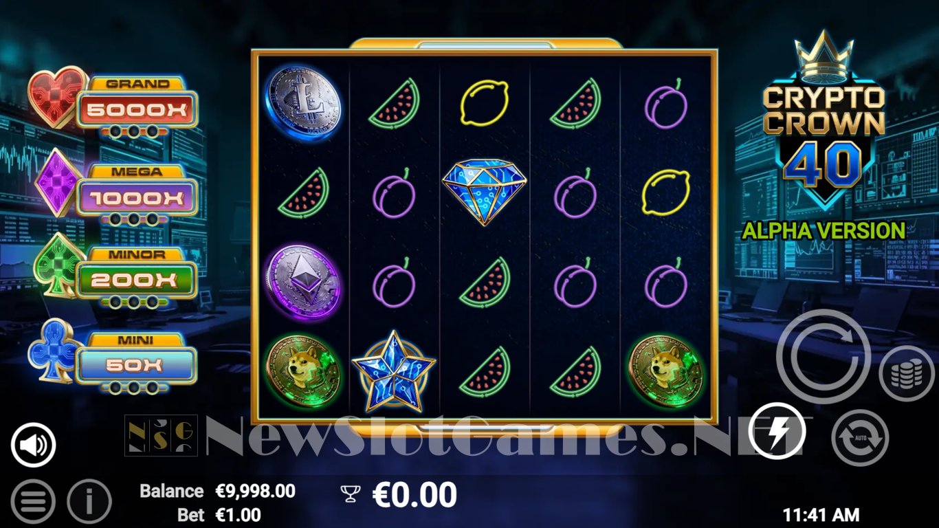 Crypto Crown 40 Slot Slot Image in Demo - pic. 2