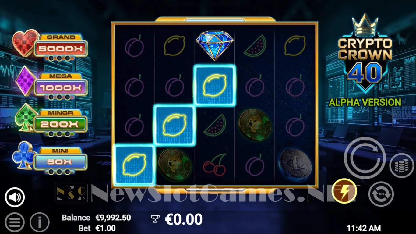 Crypto Crown 40 Slot Slot Image in Demo - pic. 4