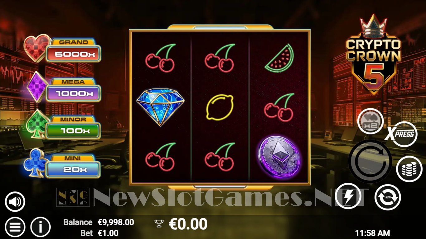 Crypto Crown 5 Slot Slot Image in Demo - pic. 2