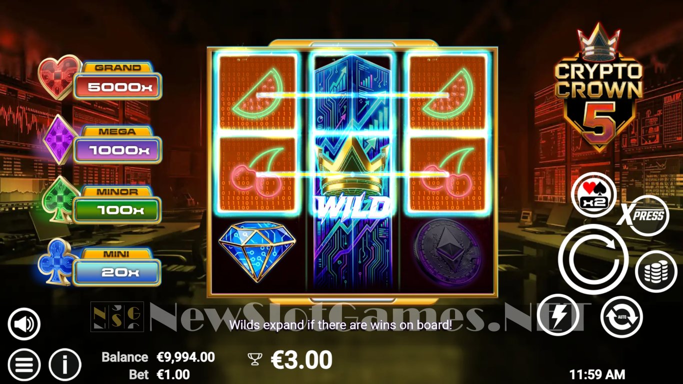 Crypto Crown 5 Slot Slot Image in Demo - pic. 3