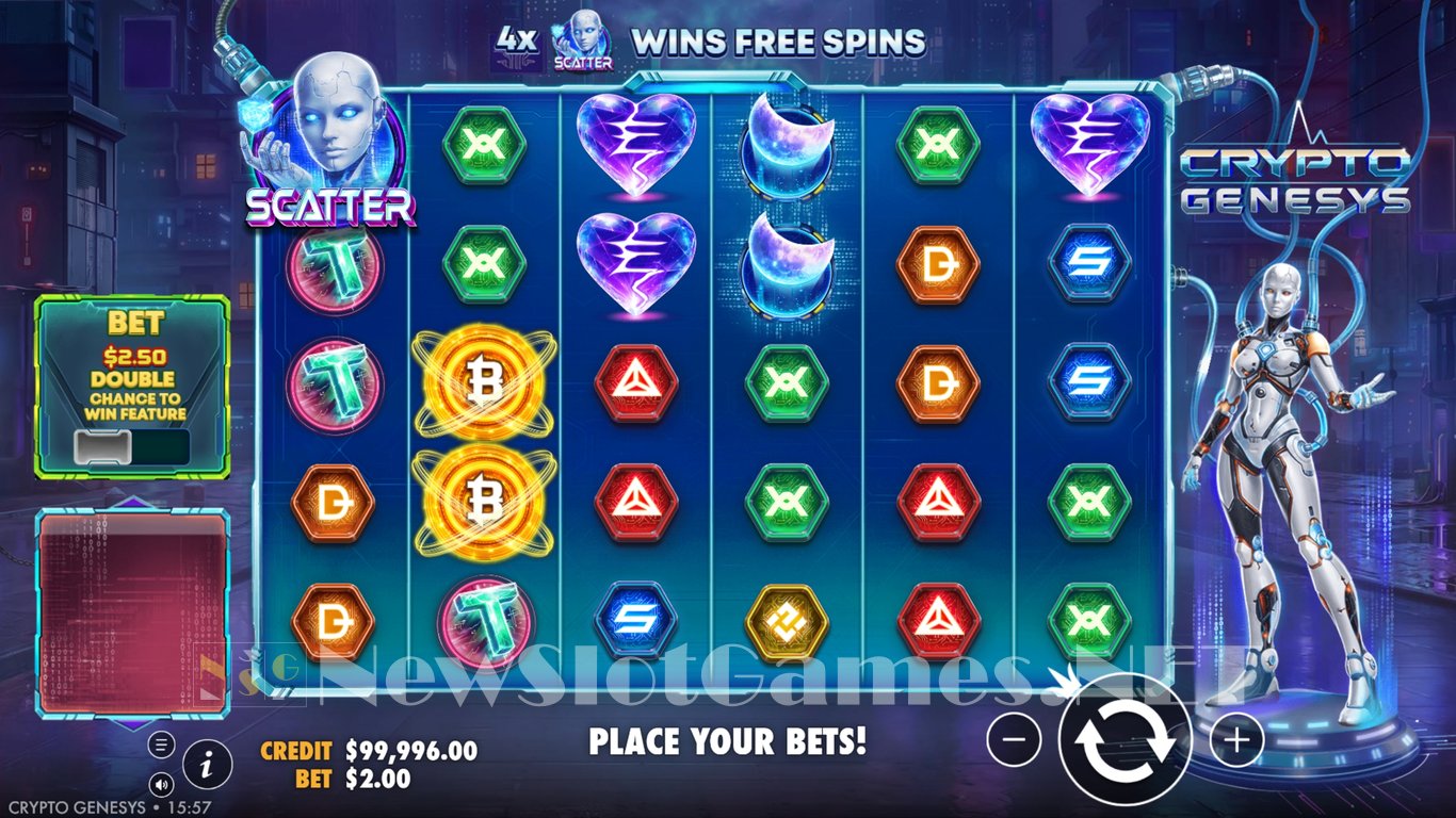 Crypto Genesys Slot Slot Image in Demo - pic. 2