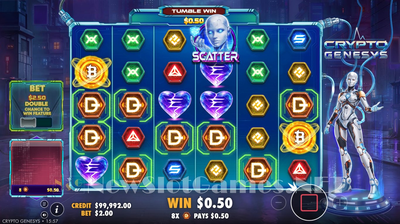 Crypto Genesys Slot Slot Image in Demo - pic. 3