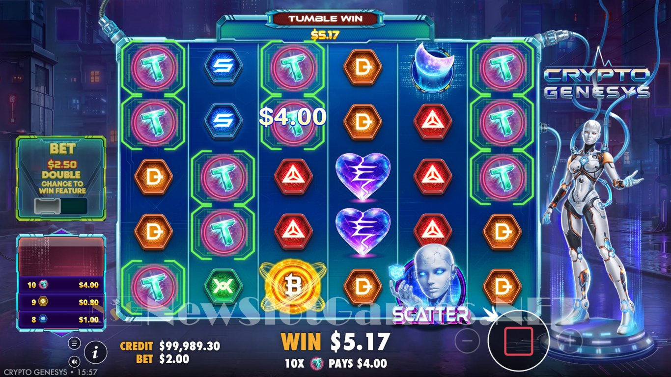 Crypto Genesys Slot Slot Image in Demo - pic. 5