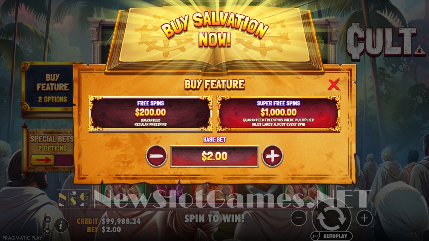CULT Slot Slot Image in Demo - pic. 3