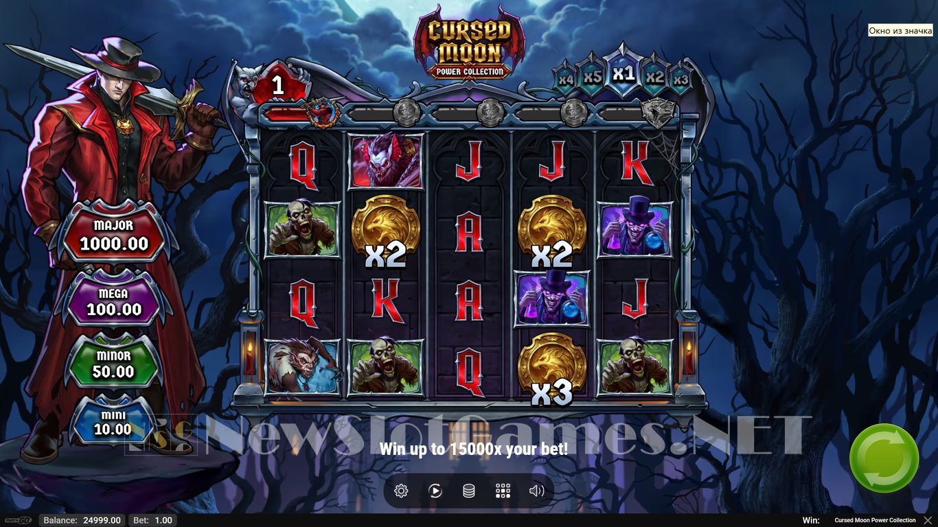 Cursed Moon Power Collection Slot Demo Image