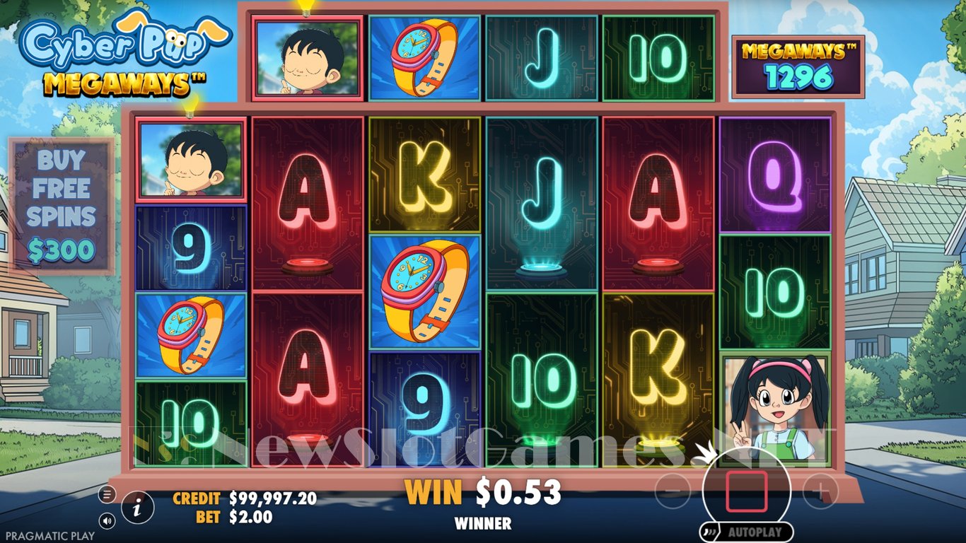 Cyber Pup Megaways Slot Slot Image in Demo - pic. 2
