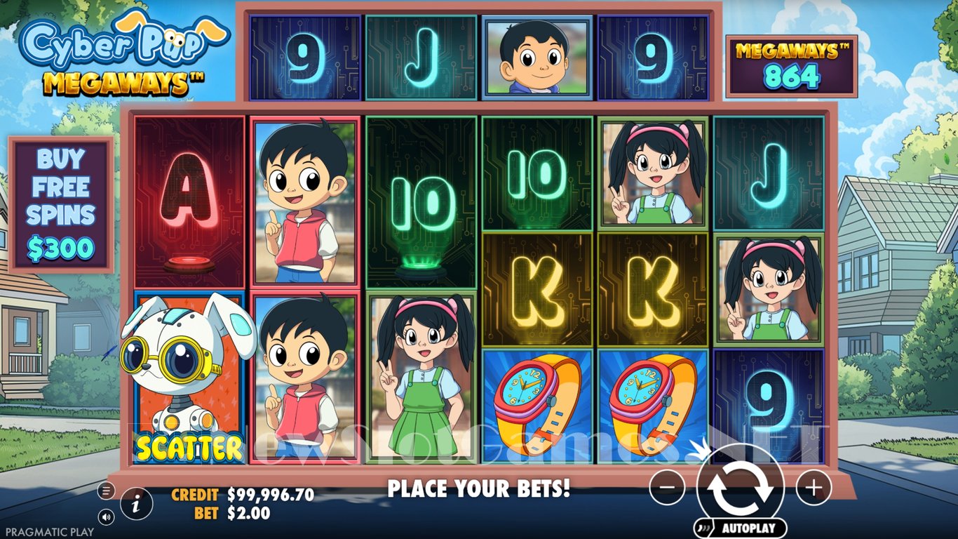 Cyber Pup Megaways Slot Slot Image in Demo - pic. 3